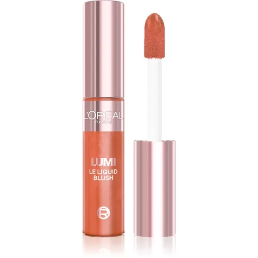 L’Oréal Paris Lumi Le Liquid Blush fard de obraz lichid culoare 627 Warm Peach 11 ml