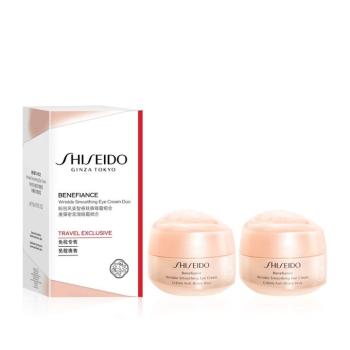 Shiseido Set cadou Benefiance Wrinkle Smoothing Eye Cream Duo