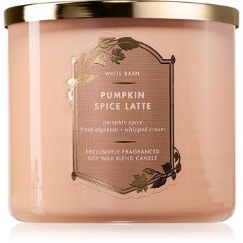 Bath & Body Works Pumpkin Spice Latte lumânare parfumată 411 g