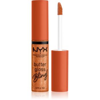 NYX Professional Makeup Butter Gloss Bling lip gloss strălucitor culoare 03 Pricey 8 ml