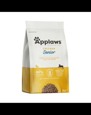 APPLAWS Cat Senior hrana uscata pisici senior, cu pui 2 kg