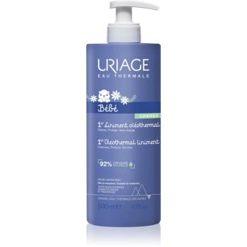 Uriage Bébé 1st Oleothermal Liniment crema de curățare cremoasă pentru copii in zona scutecelor 500 ml