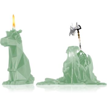 54 Celsius PyroPet DREKI (Dragon) lumanare III. Sage Green 17,8 cm