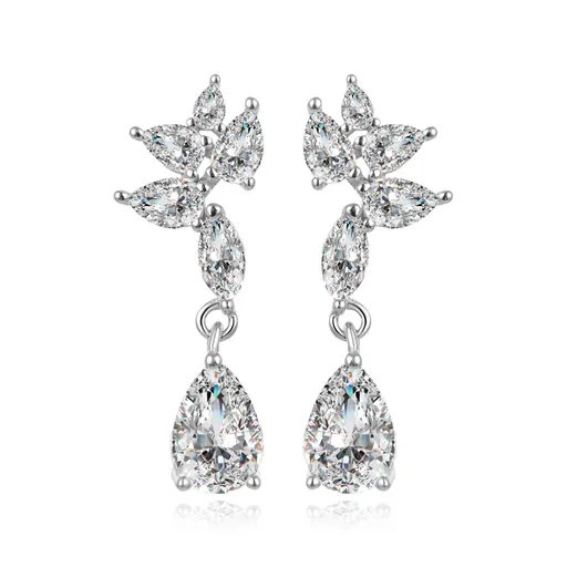 Beneto Cercei uimitori din argint cu zirconi AGUP863L