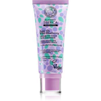 Natura Siberica Anti-Ox Wild Blueberry spuma demachianta cu o textura cremoasa faciale 100 ml