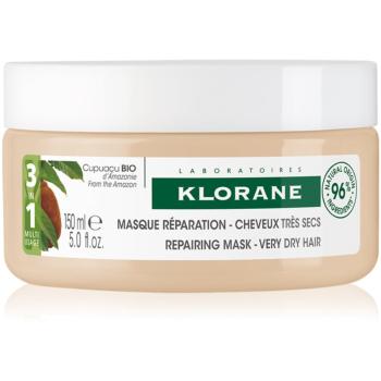 Klorane Cupuaçu Bio Bio masca de par regeneratoare pentru parul foarte uscat 150 ml