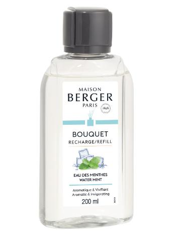 Maison Berger Paris Cartuș pentru difuzor Apa de mentă Water Mint (Bouquet Recharge/Refill) 200 ml