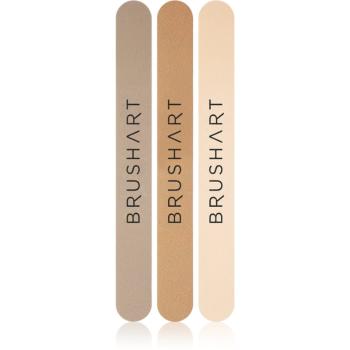 BrushArt Accessories Nail file set set de pile culoare Beige 3 buc