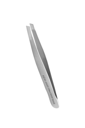 STALEKS Pensetă pentru sprâncene cu vârf lat teșit Expert 10 Tip 3 (Eyebrow Tweezers)