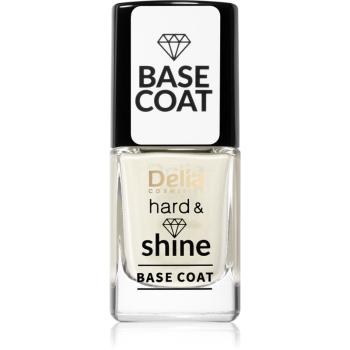 Delia Cosmetics Hard & Shine lac intaritor de baza pentru unghii 11 ml