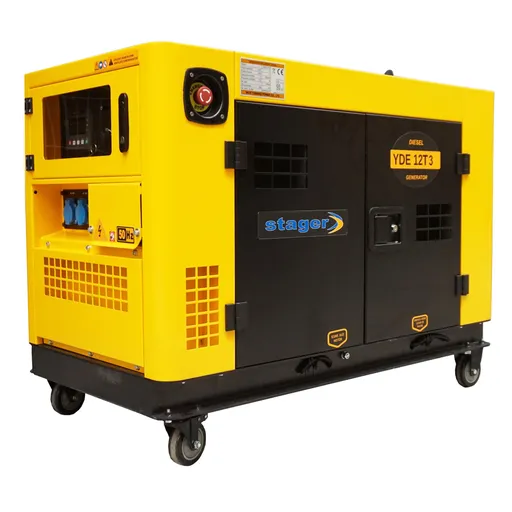 Stager YDE12T3 Generator Insonorizat Diesel Trifazat 10kVA, 14A, 3000rpm