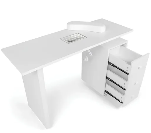 Masa Manichiura cu 3 Sertare si Aspirator Incorporat