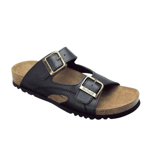 Scholl Papuci pentru bărbați Moldava AD negru,mărimea 40, 40 EU