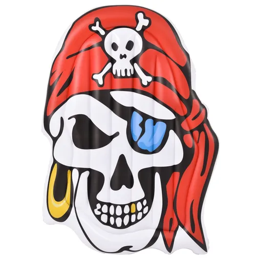 Vetro-Plus Șezlong gonflabil Craniul pirat, 159 x120 cm