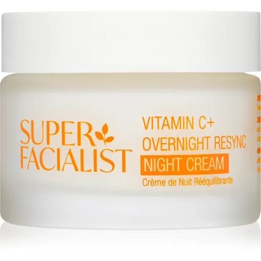 Super Facialist Vitamin C+ Overnight Resync crema radianta de noapte cu vitamina C 50 ml