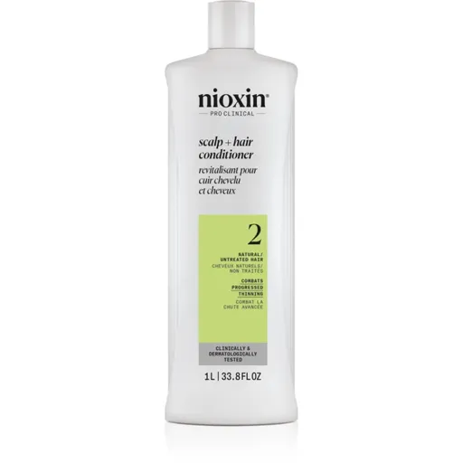 Nioxin System 2 Scalp + Hair Conditioner balsam impotriva subtierii parului 1000 ml