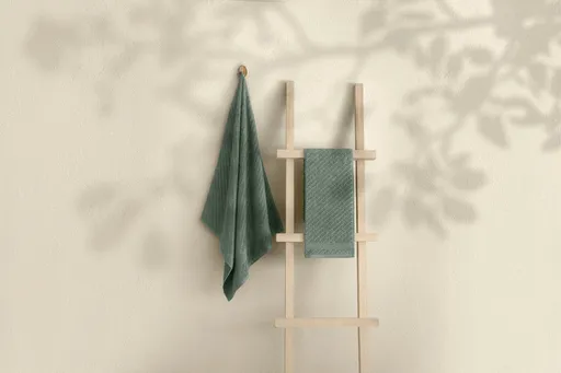 Set prosoape de baie, L'essentiel Maison, 1015A-071-1, Verde