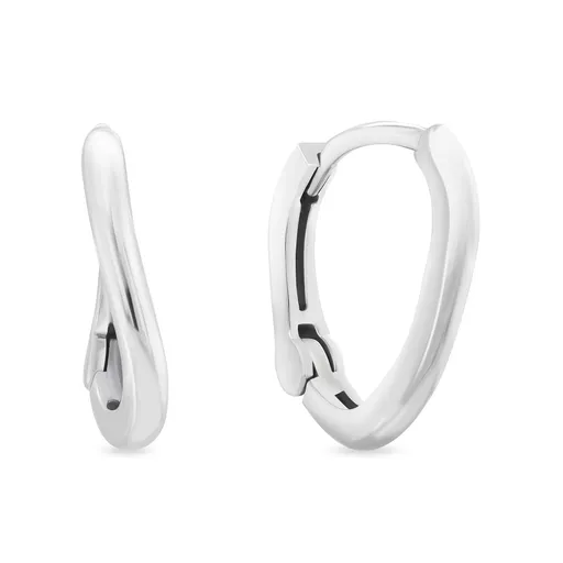 Brilio Silver Cercei minimaliști din argint EA990W