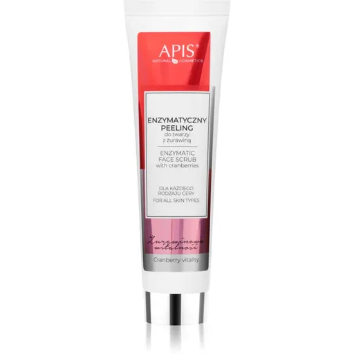 Apis Natural Cosmetics Cranberry Vitality exfoliere enzimatica blanda 100 ml