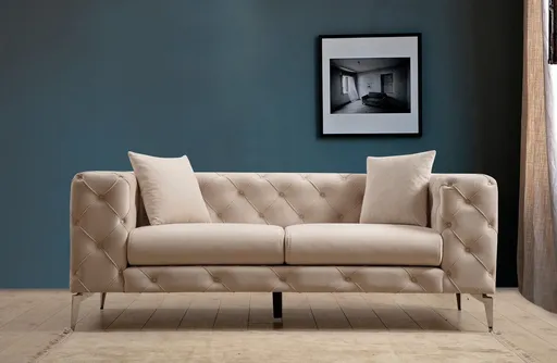 Canapea 2 locuri, Atelier del Sofa, 569HLN1125, Ecru