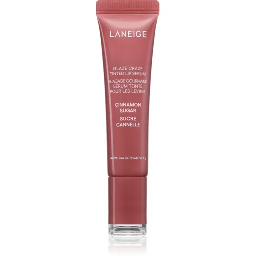 LANEIGE Glaze Craze Tinted Lip Serum balsam de buze colorat culoare Cinnamon Sugar 12 g