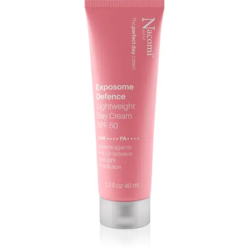Nacomi Next Level Exposome defence crema de zi usoara SPF 50 40 ml