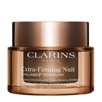 Clarins Cremă de noapte de fermitate pentru pielea uscată Extra-Firming Nuit Collagen Technology (Cream) 50 ml