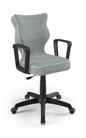 Scaun de birou ajustabil pentru înălțimea 146-176,5 cm - gri