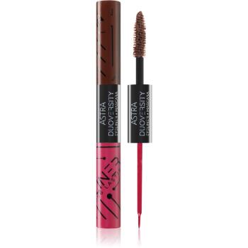 Astra Make-up Duoversity Mascara și creion contur 2 in 1 culoare 06 Cyber Barrio 2x3,5 ml