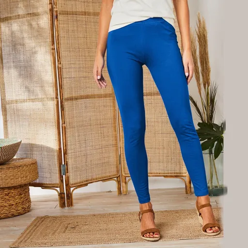 Set de 2 jambiere de culoare solidă