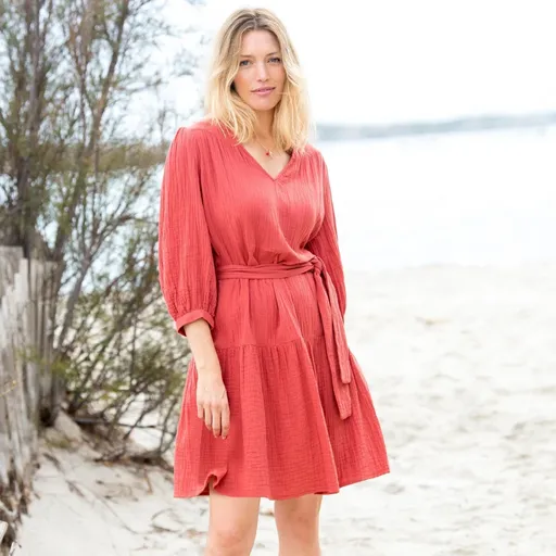 Rochie simplă, muselină