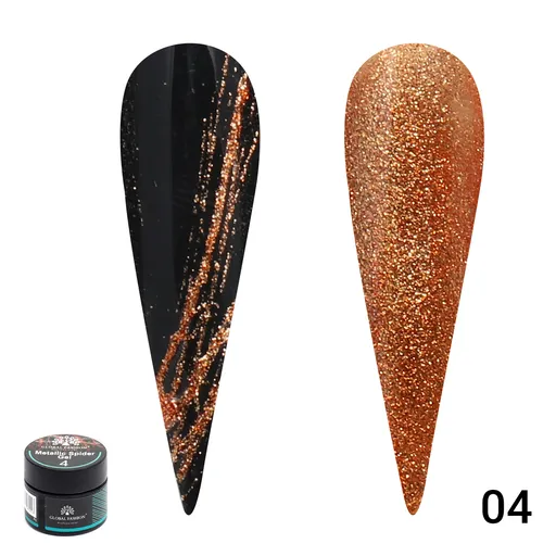 Spider Gel Glitter Shiny, 5g, 04, TPO Free