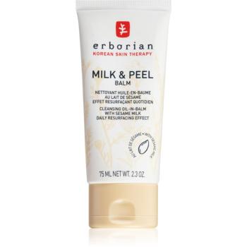 Erborian Milk & Peel lotiune de curatare pentru strălucirea și netezirea pielii 75 ml