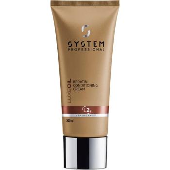 System Professional Balsam cu cheratină LuxeOil Keratin (Conditioning Cream) 200 ml