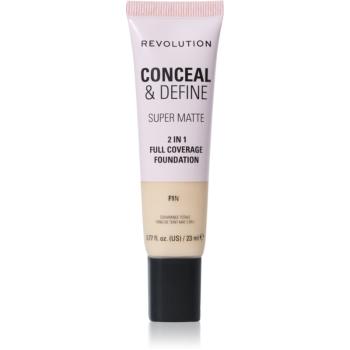 Makeup Revolution Conceal & Define machiaj cu efect matifiant culoare F1N 23 ml