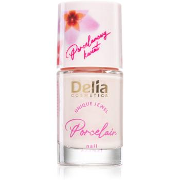 Delia Cosmetics Porcelain lac de unghii 2 in 1 culoare 04 Beige 11 ml