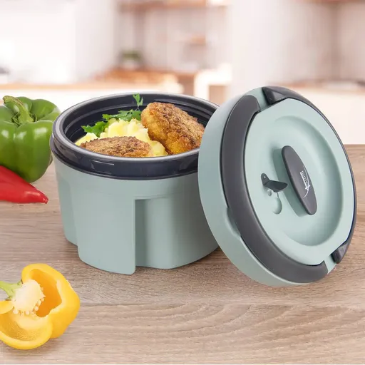 Bol termo TERMO cu mânere și supapă 2,4 l