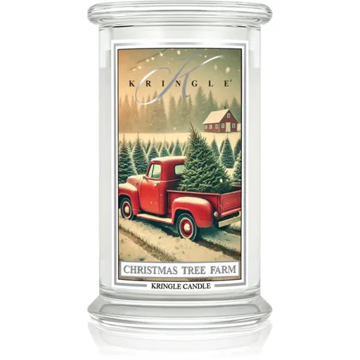Kringle Candle Christmas Tree Farm lumânare parfumată 624 g