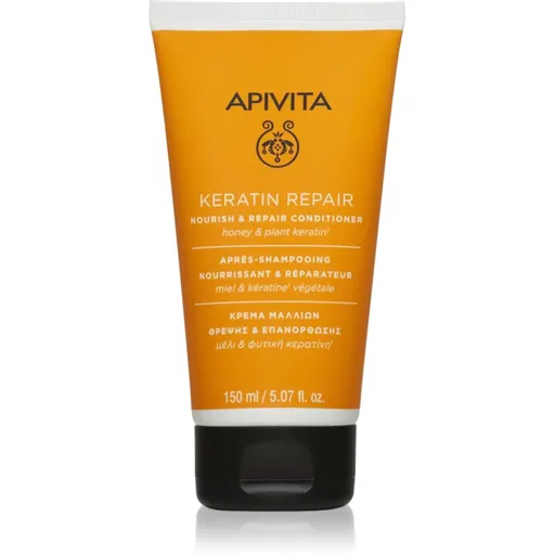 Apivita Keratin Repair Nourish Repair Conditioner balsam regenerant cu keratina pentru păr uscat și deteriorat 150 ml