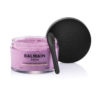 Balmain Mască de iluminare pentru păr blond și evidențiat White Pearl (lluminating Mask) 200 ml