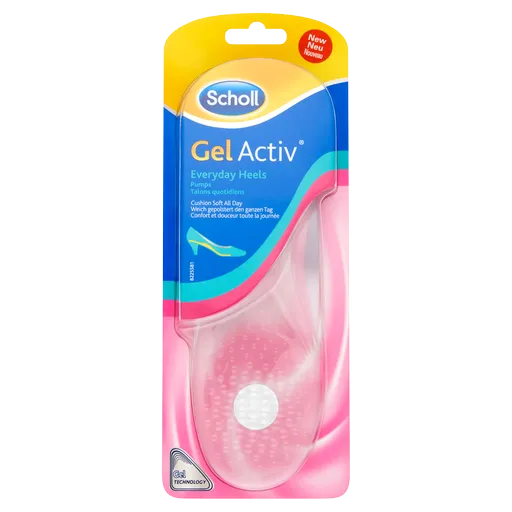 Scholl Tălpi interioare cu toc pentru purtaretoată ziua GelActiv