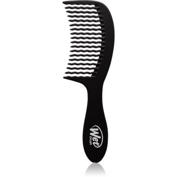 Wet Brush Dtangling Comb Purple pieptene de păr Black 1 buc