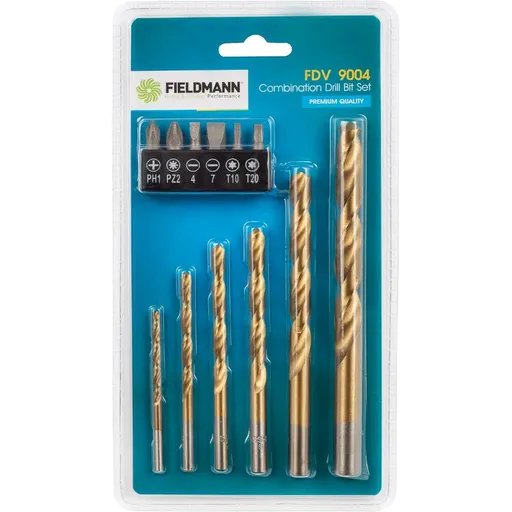 Fieldmann FDV 9004 set de burghie și biți, 12piese
