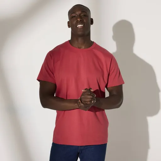 Tricou cu gât rotund, bumbac organic