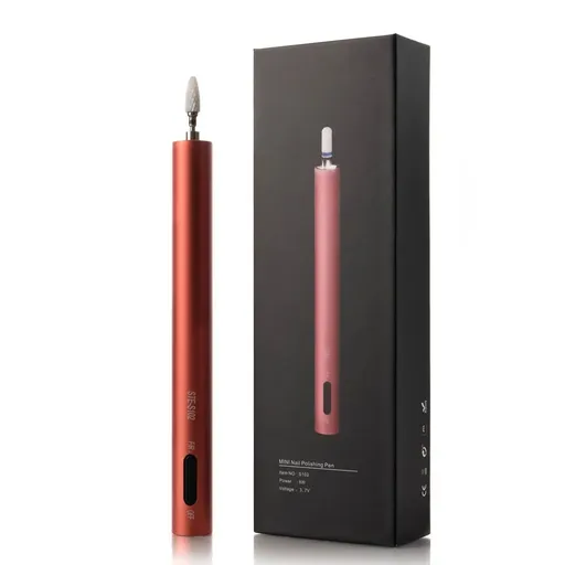 Freza / Pila Electrica Unghii Portabila Stilou Oranjollie Rosu