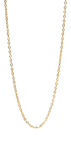 PDPAOLA Lănțișor din argint placat cu aur pentru pandantive CHARMS Anker CO01-439-U