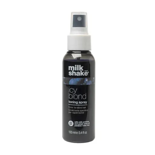 Spray Nuantator Fara Clatire  Pentru Neutralizarea Tonurilor Galbene Milk Shake Icy Blond Toning Spray Leave-in 100ml