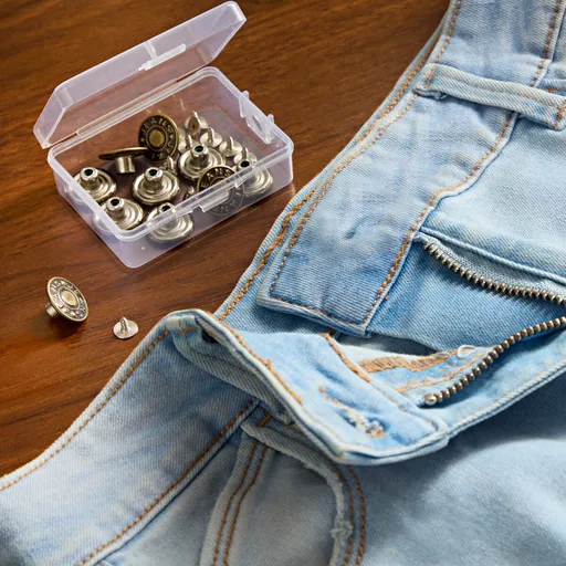 Butoni de blugi cu șurub Clarsen pachet de 10