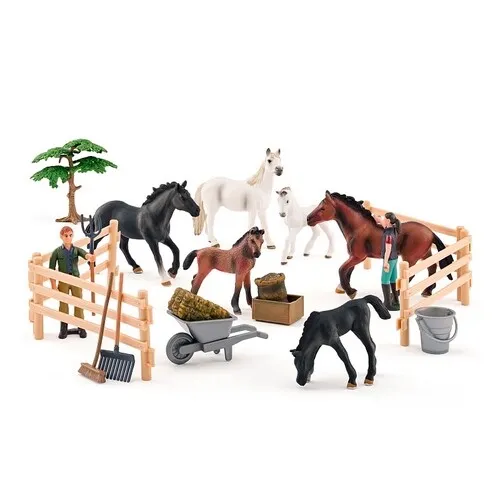 Set de cai cu lipițan Faunica