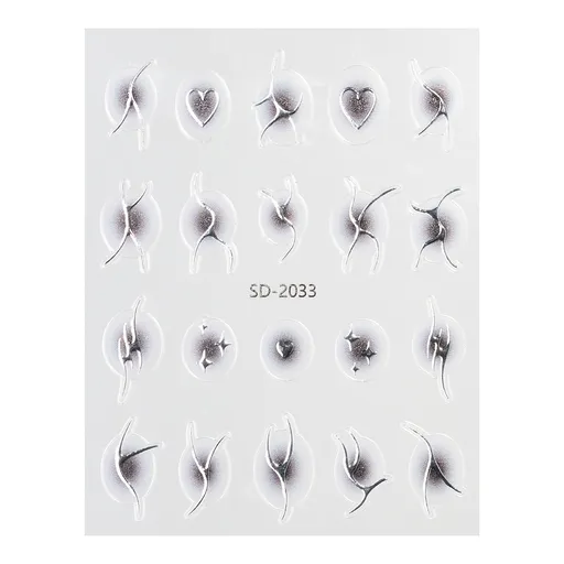 Abtibild unghii 3D Oranjollie SD-2033